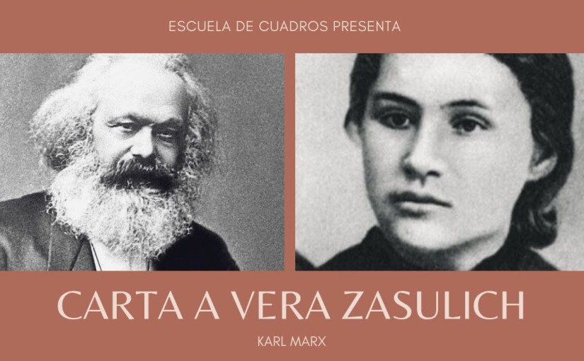 Marx: Carta a Vera Zasúlich